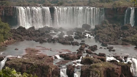 Waterfall in the mountains 스톡 동영상 138068800