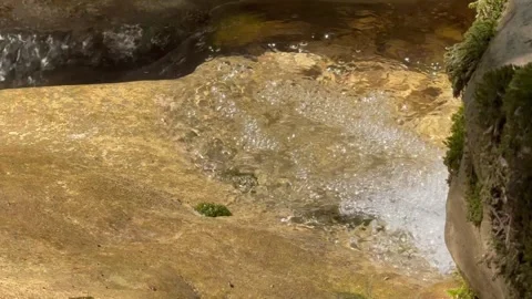 Waterfall from the mountains Stock Footage 274037762