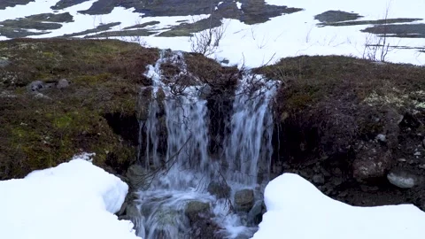 Waterfall in the mountains	 Stock Footage 278693850