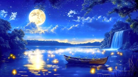 Waterfall in the mountains Stock Footage 291985338