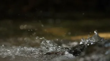 Waterfall in mountains in slow motion Stock Footage 85948029