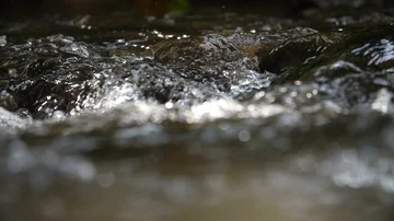 Waterfall in mountains in slow motion Stock Footage 85954457