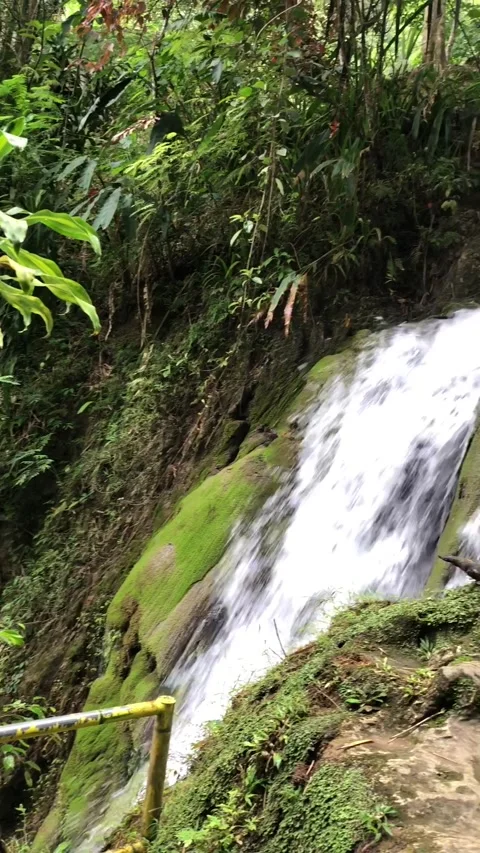 Waterfall on the Mudal River Stock Footage 233830739