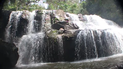 Waterfall national park Stock Footage 68867494