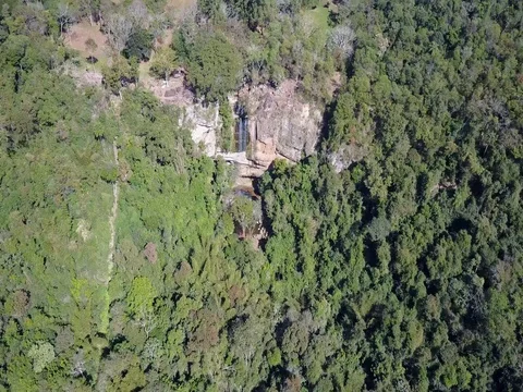 Waterfall in a Nationalpark Stock-Footage 78356453