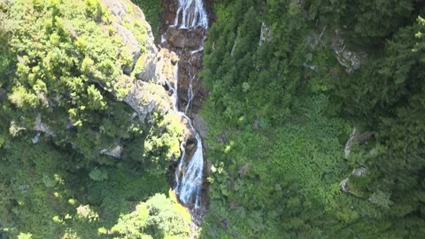 Waterfall nature landscape Video stock 240778356