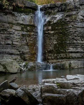 Waterfall nature Stock Photos