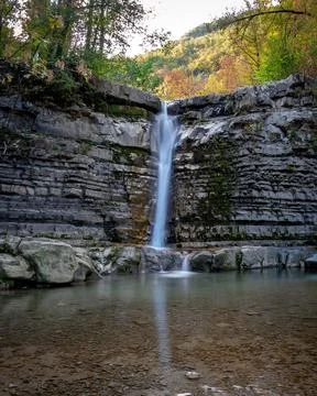 Waterfall nature Stock Photos