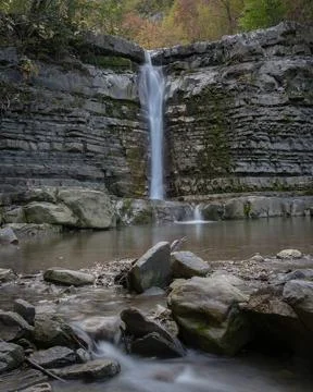 Waterfall nature Stock Photos