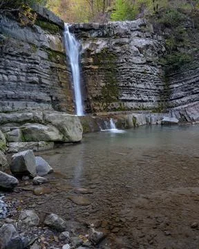 Waterfall nature Stock Photos