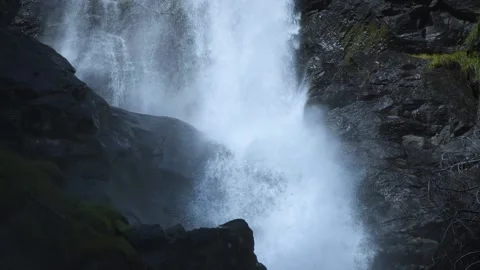 Waterfall / Nature / Slow Motion Stock Footage 143607623
