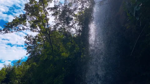 Waterfall in north eastern of Thailand Stock Footage 252336898