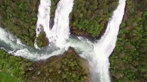 Waterfall in Norway Vídeo Stock 89281533