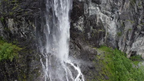 Waterfall in Norway Vídeo Stock 89297949