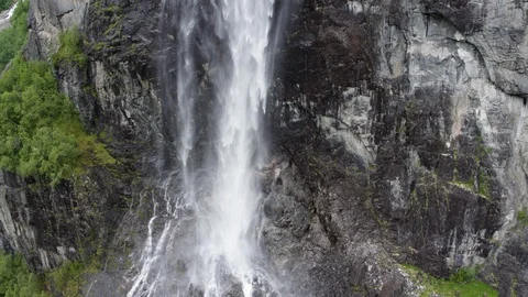 Waterfall in Norway Vídeo Stock 89300694