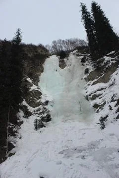 A waterfall in oblivion Stock Photos