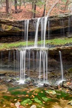 Waterfall at Oglebay Stock Photos