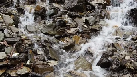 Waterfall or running river Stock Footage 122515793