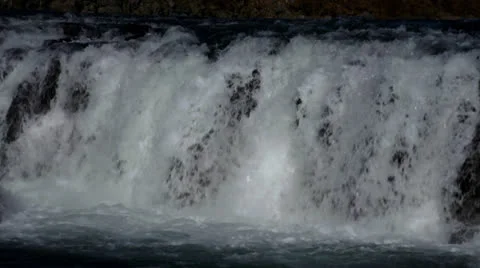 Waterfall panaroma HQ Stock Footage 24892275