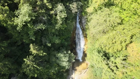 Waterfall panoramic view Stock-Footage 240768398