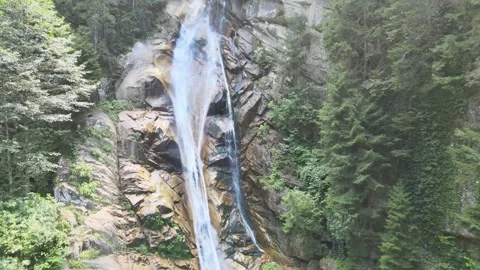 Waterfall panoramic view Video stock 240771859