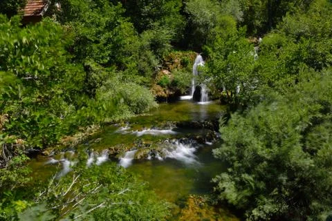 Waterfall paradise Stock Photos