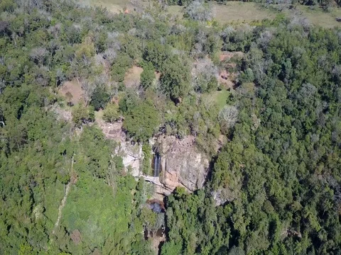 Waterfall in Paraguay Stock-Footage 78356459