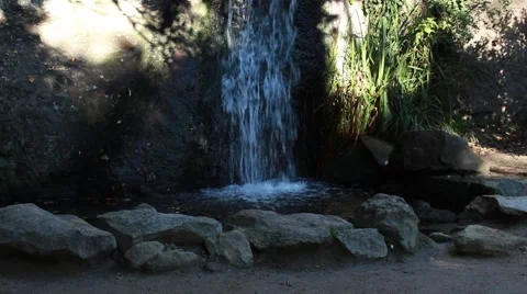 Waterfall in a park 스톡 동영상 61694533
