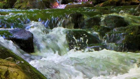 Waterfall in the park MVI 9341 138 Stock Footage 167860168
