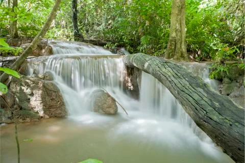 Waterfall . Stock Photos