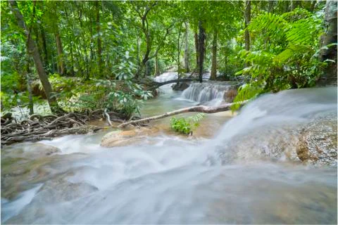 Waterfall . Stock Photos