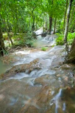 Waterfall. Stock Photos