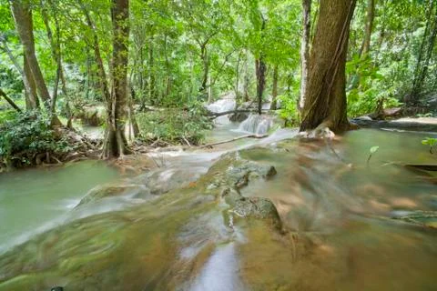 Waterfall . Stock Photos