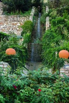 Waterfall. Stock Photos