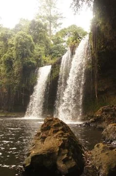 Waterfall 库存照片