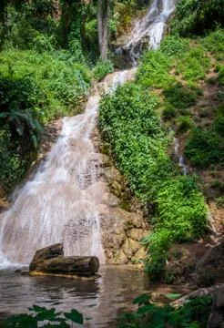 Waterfall. Stock Photos