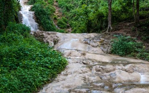 Waterfall. Stock Photos