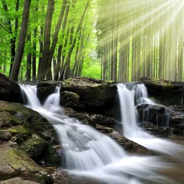 Waterfall Stock-Fotos