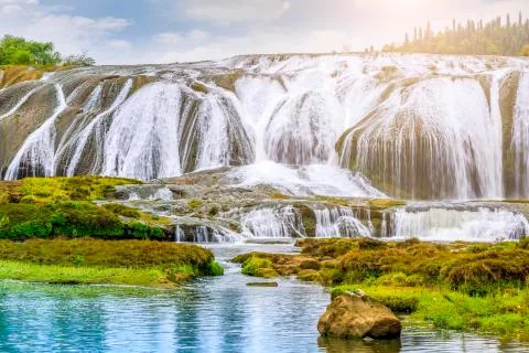 Waterfall Foto stock