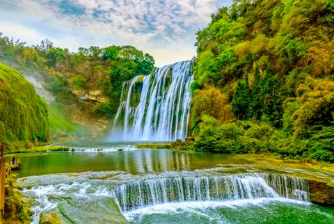 Waterfall Foto stock