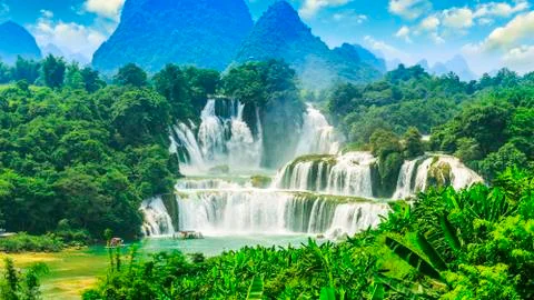 Waterfall Foto stock