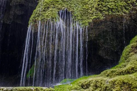 Waterfall. Stock Photos