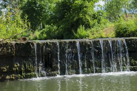 Waterfall. Foto stock