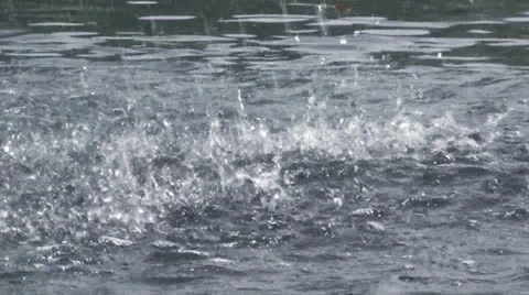 Waterfall in pool Stock Footage 25856226