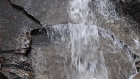 Waterfall into a pool Stock Footage 88004400