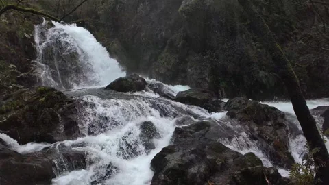 Flow Current River Natural Waterfall Stock Video Footage | Royalty Free ...