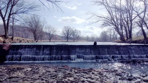 Waterfall Push Video stock 228698989