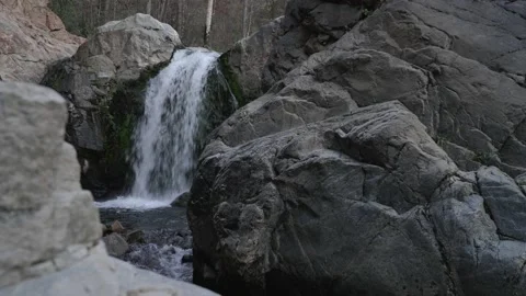 Waterfall Rack Zoom 스톡 동영상 229676975