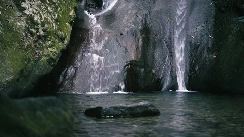 Waterfall in the rainforest Stock-Footage 82177966