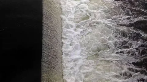 The waterfall on a river Stock Footage 46271870